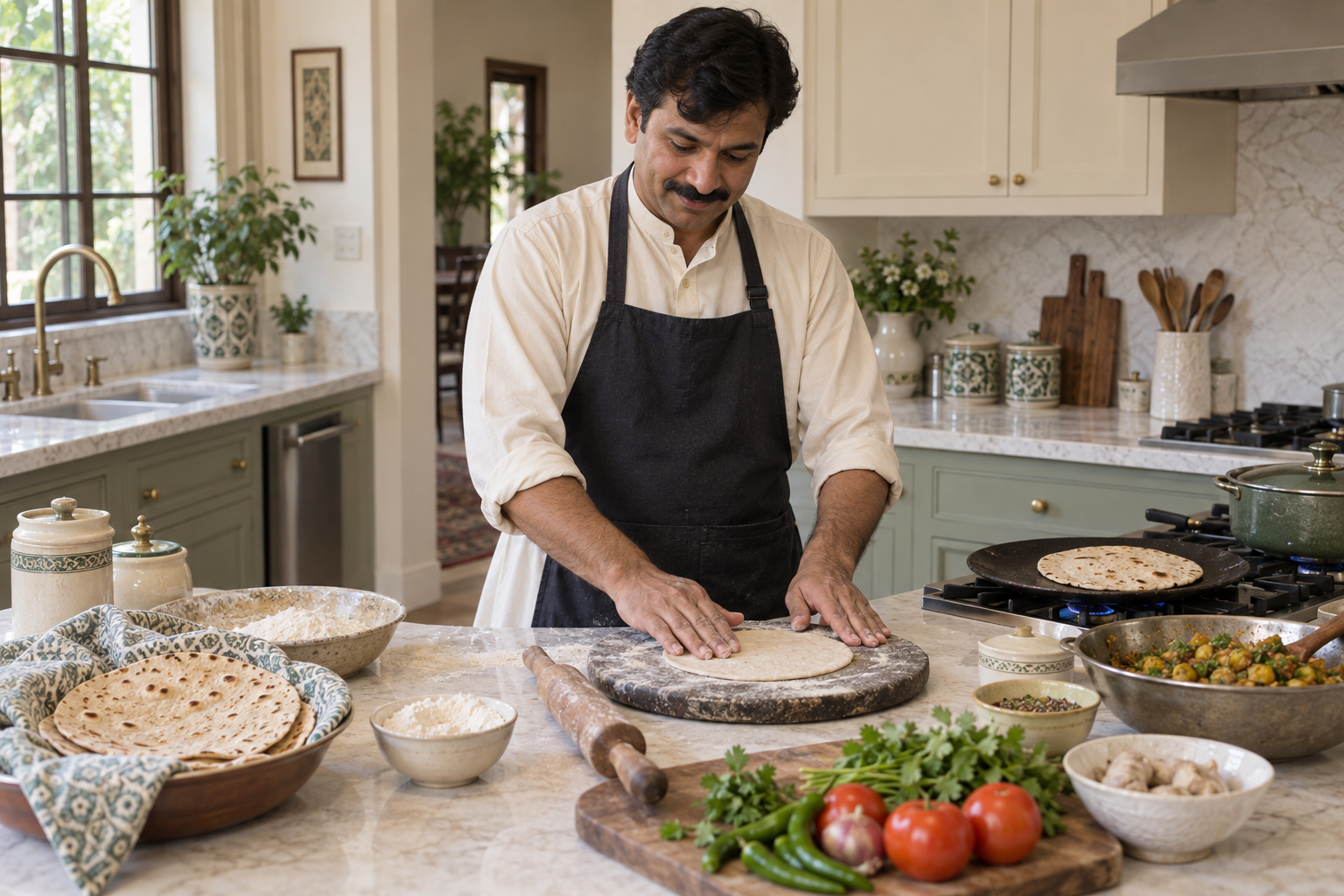 Family Cook Services in a Pakistani home setting