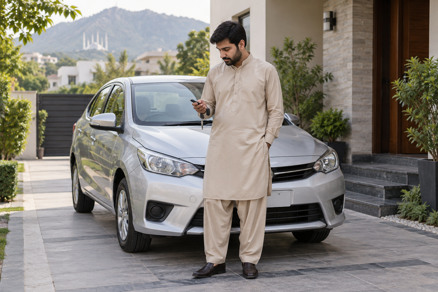 Part-Time Driver Services in a Pakistani home setting