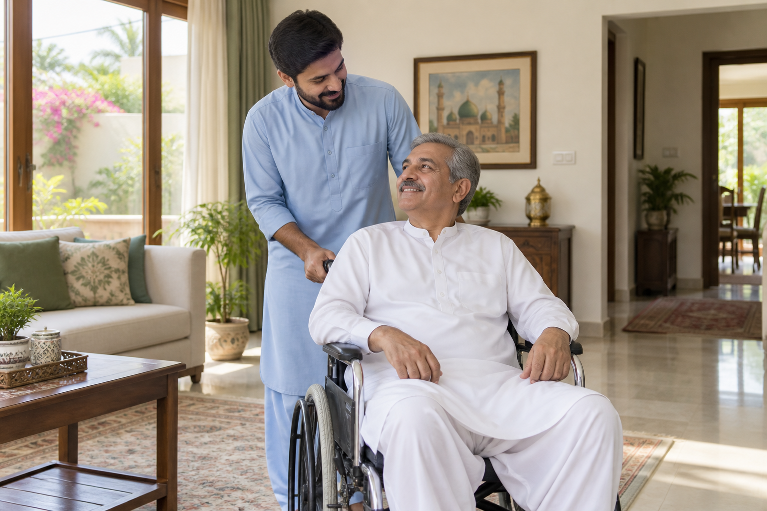 Patient Care Services in a Pakistani home setting